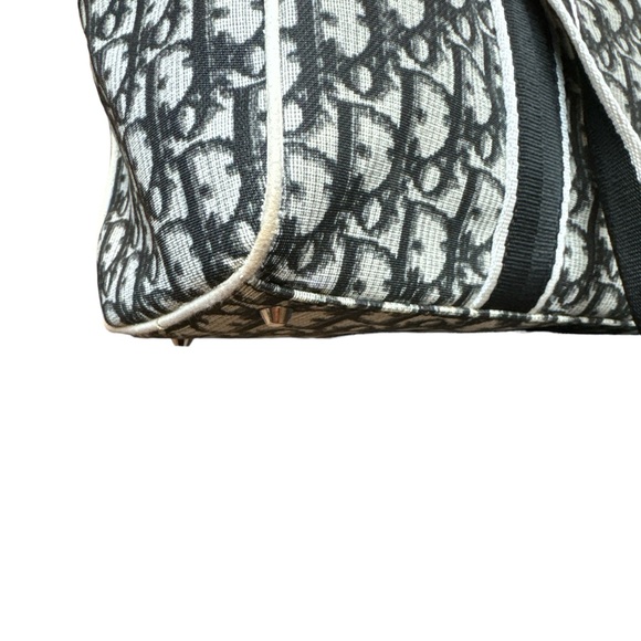 SOLD! Authentic Dior Trotter Coated Canvas Boston Bag - Picture 8 of 12
